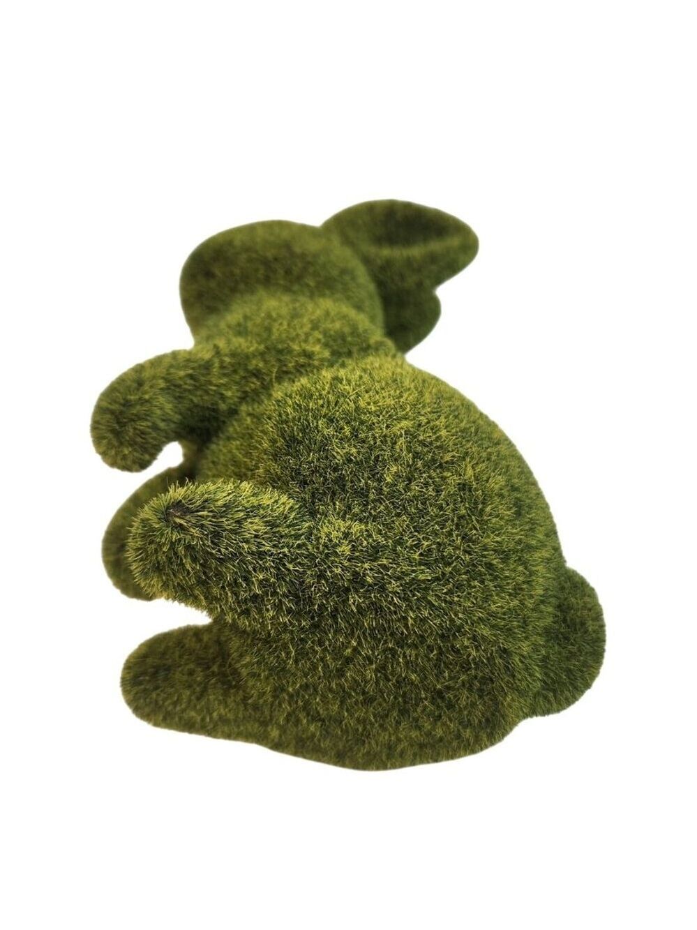 Moss Bunny Rabbit Figurine With Open Moss Balls Spring Easter Wreath Craft Suppl - Picture 8 of 13